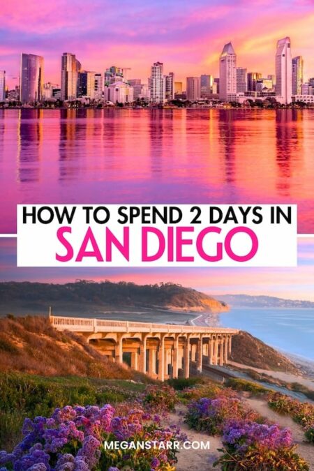Are you looking for the best way to spend two days in San Diego? This is the ultimate 2-day San Diego itinerary, from what to do to where to eat (and even stay). I explain how to maximize your time in San Diego without missing out on any of the fun! Click to learn more. | Weekend in San Diego | Visit San Diego | Things to do in San Diego | What to do in San Diego | Itinerary San Diego | 2 days in San Diego | Day trip to San Diego | Travel to San Diego | San Diego sightseeing | San Diego restaurants | San Diego hotels | Where to stay in San Diego | Hotels in San Diego | San Diego travel guide | San Diego 2-day itinerary | San Diego two-day itinerary | San Diego day trip