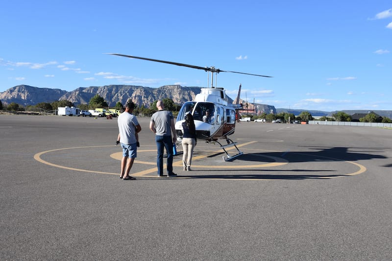 Sedona helicopter tours - Lissandra Melo - Shutterstock