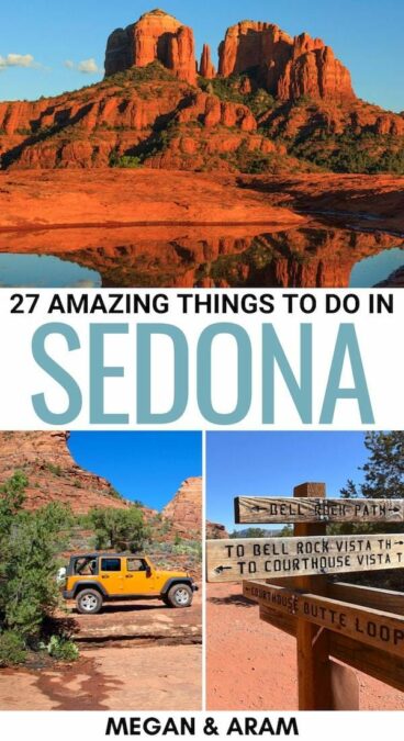 Are you looking for the best things to do in Sedona, Arizona? This guide helps you plan the ultimate trip to Sedona and includes attractions, museums, and more! | What to do in Sedona | Sedona itinerary | Travel to Sedona | Sedona trip | Sedona weekend trip | Places to visit in Sedona | Sedona restaurants | Sedona cafes | Sedona activities | Sedona hiking | Hiking in Sedona | Sedona trails | Sedona spas | Sedona things to do | Sedona landmarks | Sedona attractions | Sedona museums
