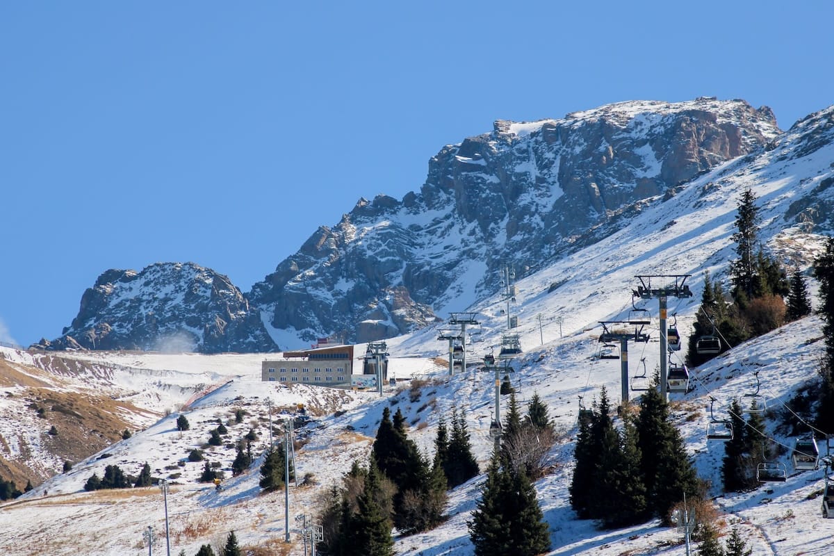 Shymbulak in October