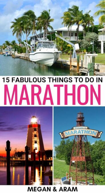 Are you looking for the best things to do in Marathon FL? This guide covers the best Marathon activities, landmarks, beaches, and more! Click for inspiration! | Marathon Florida attractions | Marathon landmarks | Marathon Florida things to do | Places to visit in the Florida Keys | Marathon Florida fishing | Marathon Florida day trips | What to do in Marathon FL | Visit Marathon FL | Travel to Marathon FL | Things to do in the Florida Keys | Bahia Honda State Park