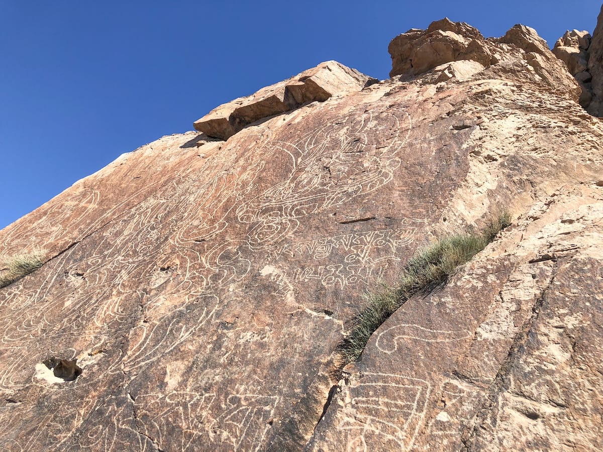 Some of the Tamgaly Tas rock art