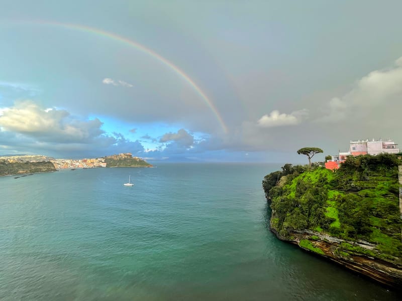 After the winter rain on Procida