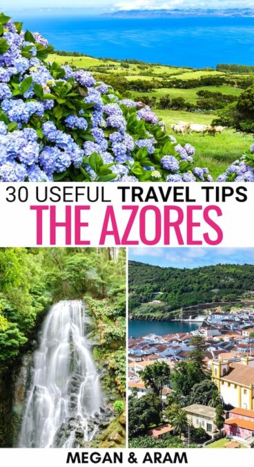 Are you looking for the most useful Azores travel tips for your upcoming adventure? This guide tells you everything you need to know before visiting the Azores! | Visit Azores | Things to do in the Azores | Travel to the Azores | What to do in the Azores | Sao Miguel travel tips | Azores sightseeing | Azores itinerary