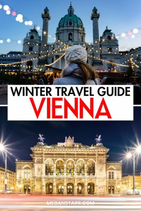 Looking to take a trip to Vienna in winter this year? This travel guide will help you plan your trip! From the best things to do during winter in Vienna to where to stay and eat... I have covered it all. You will also find information about the weather and best seasonal activities inside. Click to learn more. | Vienna in winter | Winter in Vienna | Winter trip to Vienna | Vienna winter vacation | Winter vacation in Vienna | Things to do in Vienna in winter | What to do in Vienna | Vienna itinerary | Vienna in November | Vienna in December | Christmas in Vienna | New Years in Vienna | Vienna in January | Vienna in February | Vienna in March | Vienna winter tours