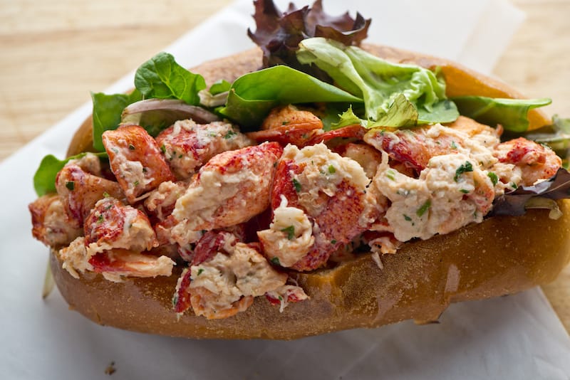 Lobster rolls in ME