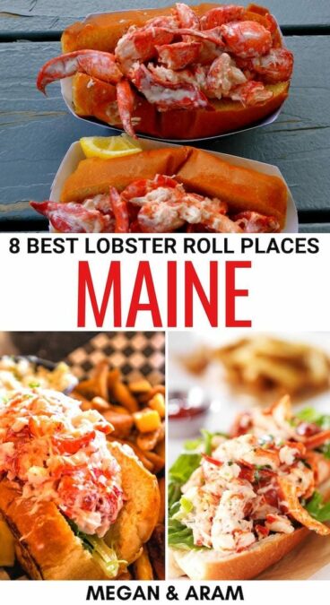 Are you looking for the best lobster roll in Maine? This guide details where to get a tasty Maine lobster roll in Portland (and beyond)! Click for more! | What to eat in Maine | New England lobster roll | Lobster roll in Portland | Lobster roll in New England | Maine foods | Maine dishes | Lobster rolls in Maine | Maine bucket list | Things to do in Maine 