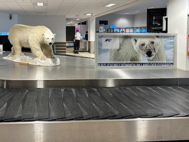 Airport in Svalbard