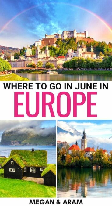 Are you searching for the best places to visit in Europe in June? This guide details the top destinations during summer and why you should visit each of them! | June in Europe | Summer in Europe | Where to go in Europe in June | Europe in summer | Corsica in June | Paris in June | London in June | Athens in June | Portugal in June | Berlin in June | Albania in June | Croatia in June | France in June | England in June | Spain in June | Greece in June | Italy in June