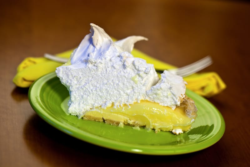 Key lime pie in the Florida Keys