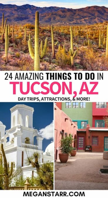 Are you looking for the best things to do in Tucson AZ? This guide details the top Tucson attractions, landmarks, and more! Click here for the very best of Tucson! | Tucson things to do | Tucson itinerary | Places to visit in Tucson | What to do in Tucson | Places to visit in Tucson | Visit Tucson | Tucson day trips | Weekend trips from Tucson | Hikes near Tucson | Tucson restaurants | Tucson landmarks | Tucson museums | Tucson sightseeing | Places in Tucson | Travel to Tucson