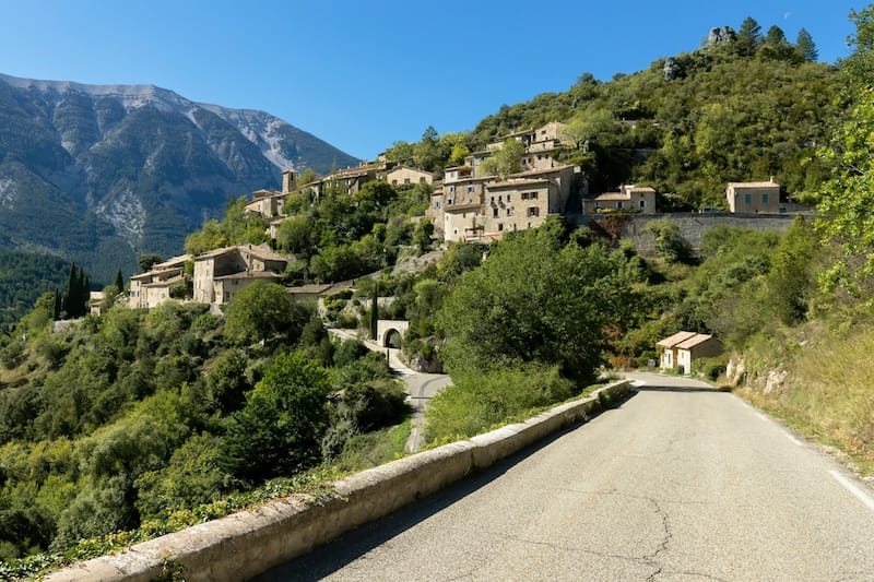 best places to visit in europe in early may Brantes village in Cote d:Azur in May
