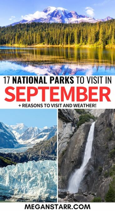 Are you on the search for the best national parks to visit in September? This guide uncovers our top picks for US national parks in September! Learn more! | USA national parks September | September national parks | USA in september | Sequoia National Parks in September | Zion National Park in September | Denali in September | Rocky Mountain National Park in September | Big Bend National Park in September | Grand Teton in September