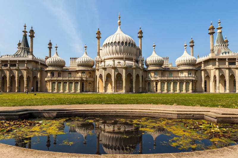 Royal Pavilions of Brighton in May