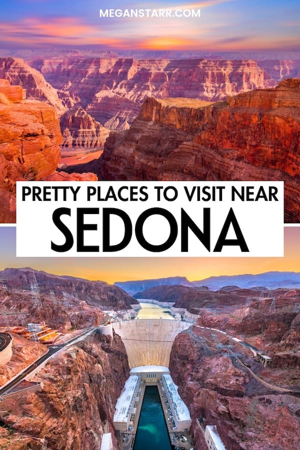 Are you looking for the best day trips from Sedona, Arizona? This guide includes some of my top picks – from jaw-dropping nature to cute villages… and more! Click to learn more! | Sedona day trips | Places to visit near Sedona | Places near Sedona | Sedona itinerary | Things to do in Sedona | What to do in Sedona | Villages Near Sedona | Weekend Breaks from Sedona | Day tours from Sedona