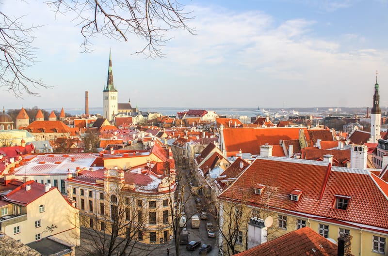 Tallinn in winter - so beautiful, SO cold.