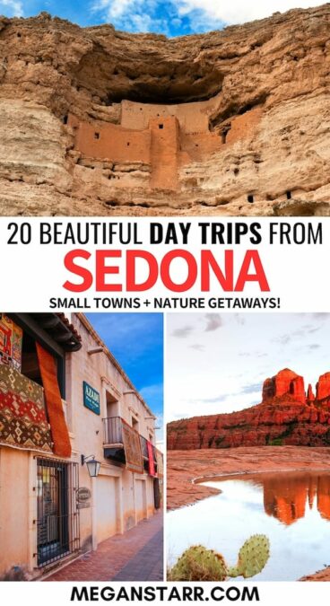 Looking for the best day trips from Sedona, AZ? We have you covered - these Sedona day trips are diverse, year-round, and out of this world! Learn more! | Places to visit near Sedona | Things to do in Sedona | Sedona things to do | Sedona itinerary | Arizona itinerary | Sedona to Grand Canyon | Sedona to Phoenix | Sedona to Flagstaff | Sedona to Tucson | Sedona weekend trips | Weekend trips from Sedona 
