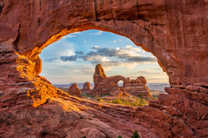 Arches in October