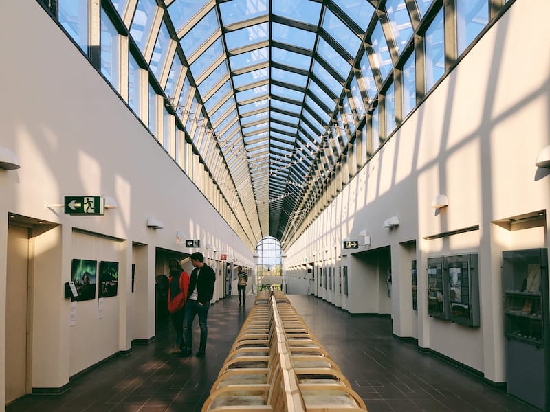 Arktikum Museum in autumn