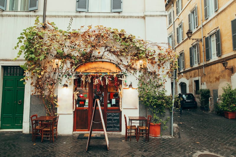 Beautiful streets of Trastevere