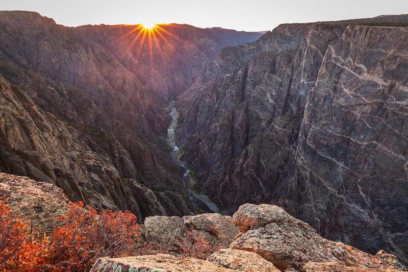 Black Canyon of the Gunnison in November