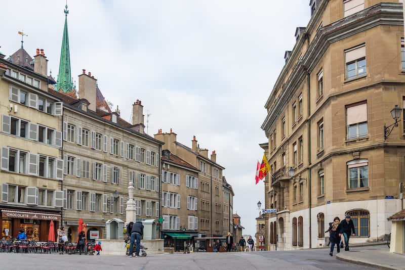 Bourg-de-Four Square - Peeradontax - Shutterstock