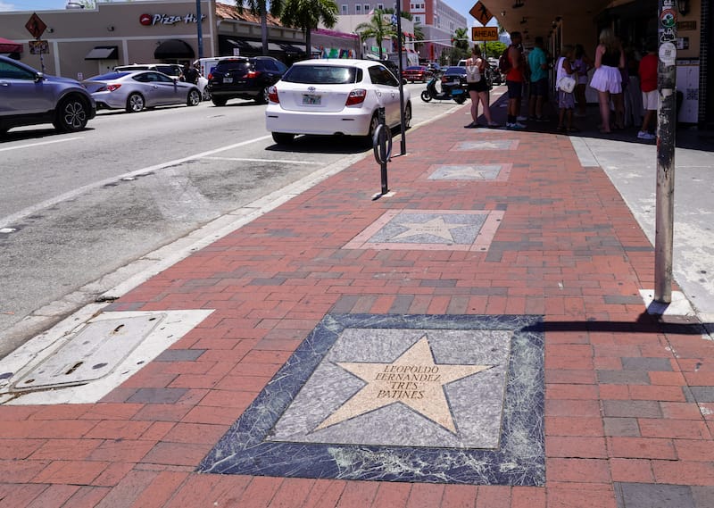 Calle Ocho Walk of Fame-1