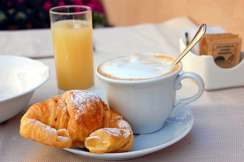 Coffee is the best way to stay warm in Rome