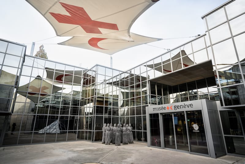 Entrance of International Museum of the Red Cross - Keitma - Shutterstock