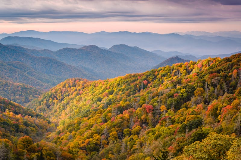 Great Smoky Mountains in October
