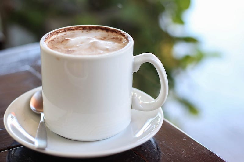 Hot chocolate in Lisbon