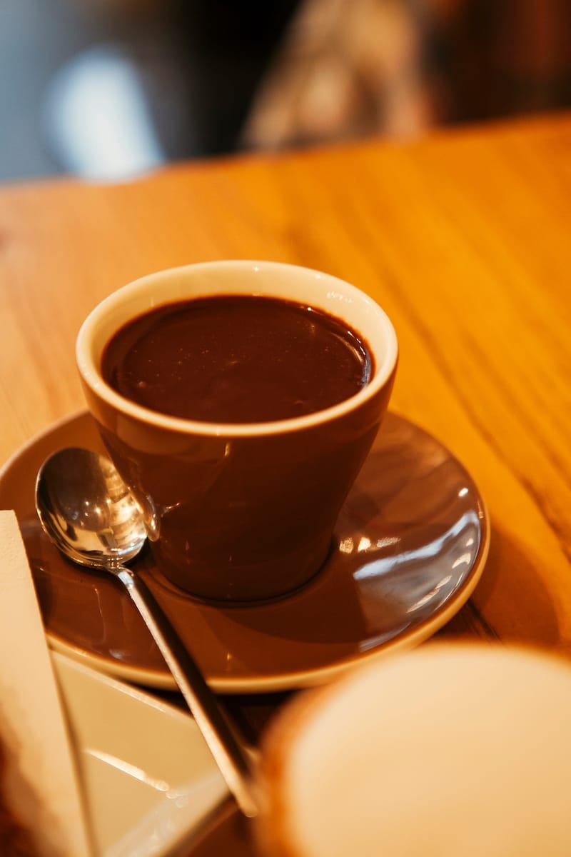 Hot chocolate in Rome