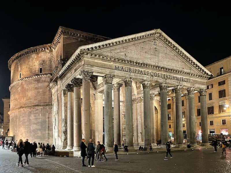 Rome at night