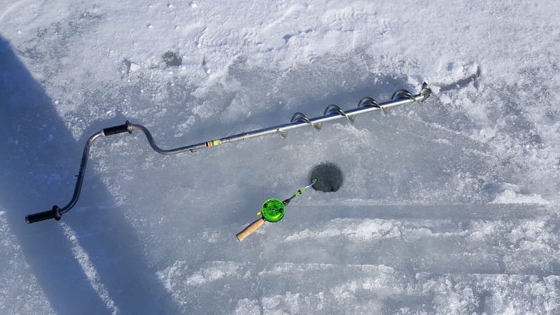 Ice Fishing in Finland