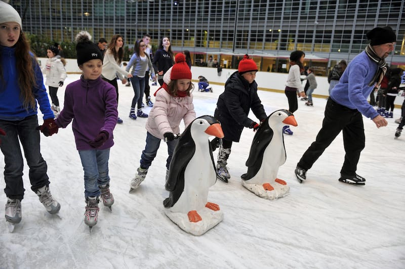 Indoor ice skating in Milan in winter - Paolo Bona - Shutterstock