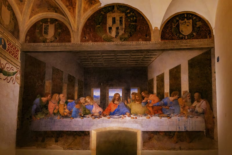 Last Supper Painting in Milan - Ungvari Attila - Shutterstock