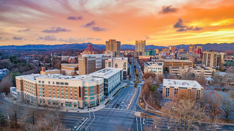 Late November in Asheville