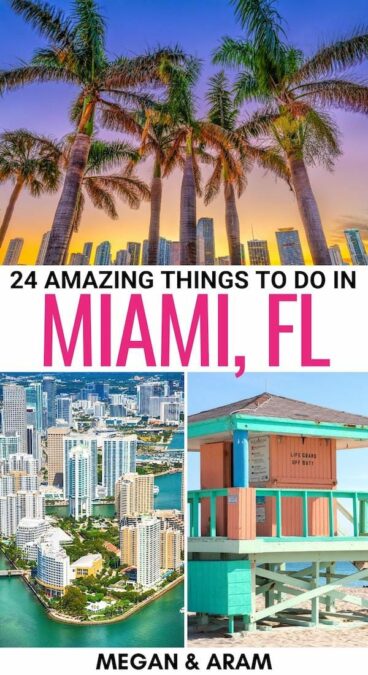 Are you on the lookout for the best things to do in Miami as a first-time visitor! This guide details top Miami attractions, activities, and beyond! Learn more! | Miami things to do | What to do in Miami | Miami landmarks | Miami attractions | Miami tours | Things to do in Little Havana | Miami restaurants | Miami museums | Places to visit in Miami | Beaches in Miami | Miami day trips | Miami itinerary | Miami sightseeing