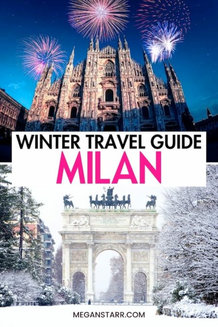 Looking to take a trip to Milan in winter this year? This travel guide will help you plan your trip! From the best things to do during winter in Milan to where to stay and eat... I have covered it all. You will also find information about the weather and best seasonal activities inside. Click to learn more. | Milan in winter | Winter in Milan | Winter trip to Milan | Milan winter vacation | Winter vacation in Milan | Things to do in Milan in winter | What to do in Milan | Milan itinerary | Milan in November | Milan in December | Christmas in Milan | New Years in Milan | Milan in January | Milan in February | Milan in March | Milan winter tours
