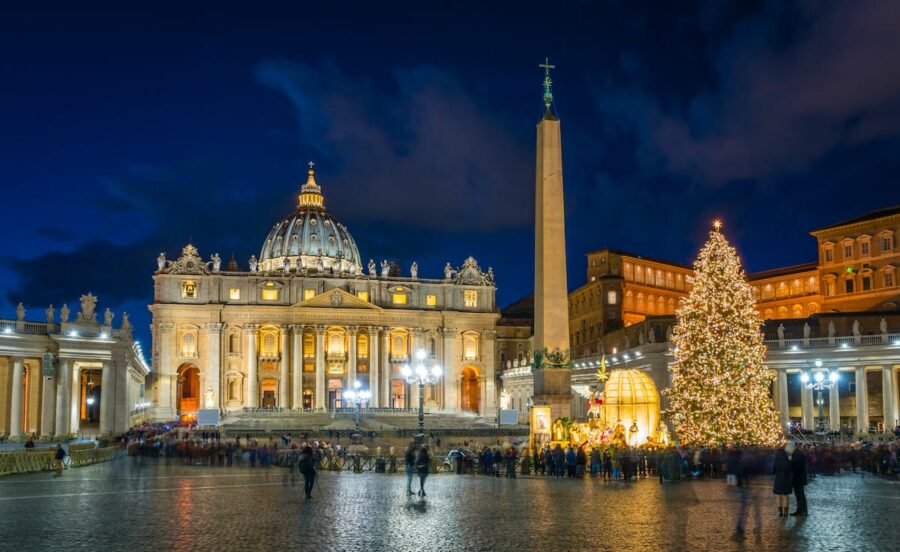 Rome in winter (Christmas in Rome)