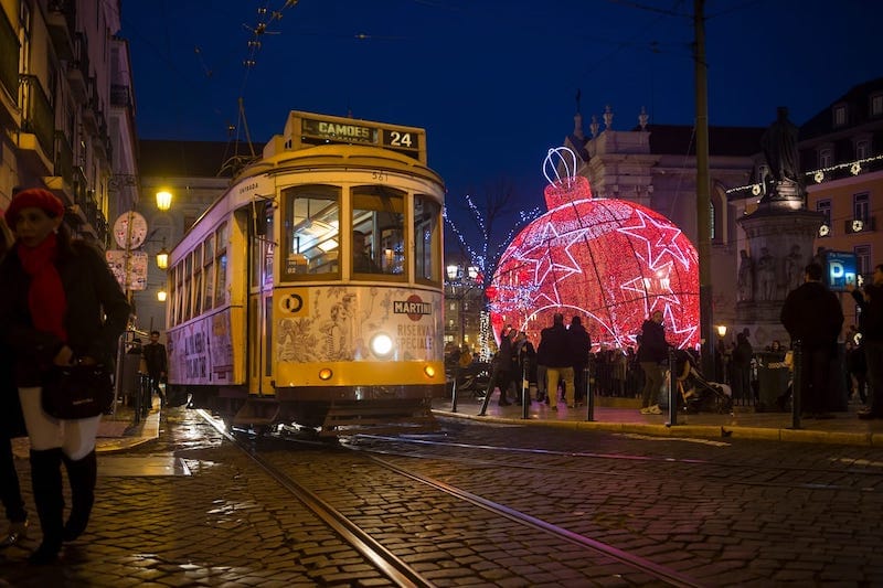 Spending Christmas in Lisbon - lazyllama - Shutterstock