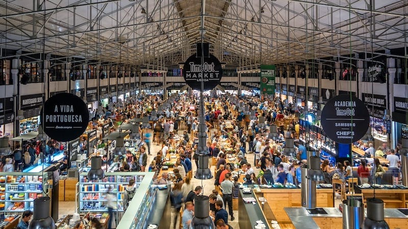 Time Out Market in Lisbon - R.M. Nunes - Shutterstock