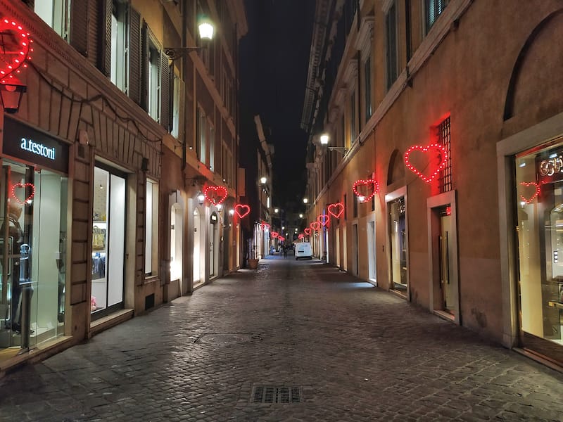 Via Borgognona on V-day - RitomaggiPhoto - Shutterstock