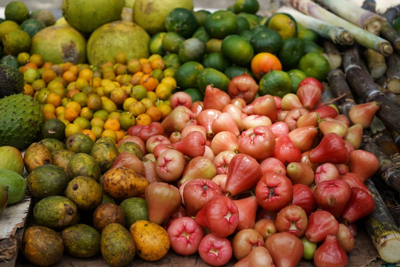 Fruit in the Seychelles