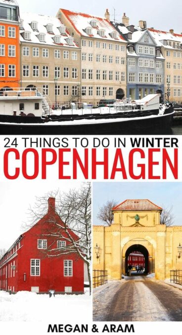 Looking for the best things to do in Copenhagen in winter? This winter in Copenhagen guide gives you all the best activities, sights, and more! | Copenhagen in December | Copenhagen in January | Copenhagen in February | Copenhagen in March | Christmas in Copenhagen | Copenhagen winter activities | Copenhagen winter food | What to do in Copenhagen | Copenhagen itinerary | Copenhagen coffee | Copenhagen museums
