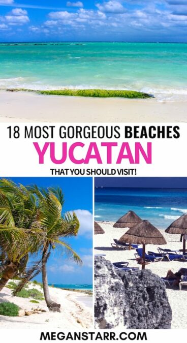 Are you looking for the top Yucatan beaches to visit for your vacation? This guide of the best beaches on the Yucatan Peninsula is here to help! Learn more! | Beaches in Mexico | Cancun beaches | Yucatan Peninsula beaches | Beaches on the Yucatan Peninsula | Mexico beaches | Beaches in Cancun | Cozumel beaches | Beaches Cozumel | Isla Holbox | Tulum beaches