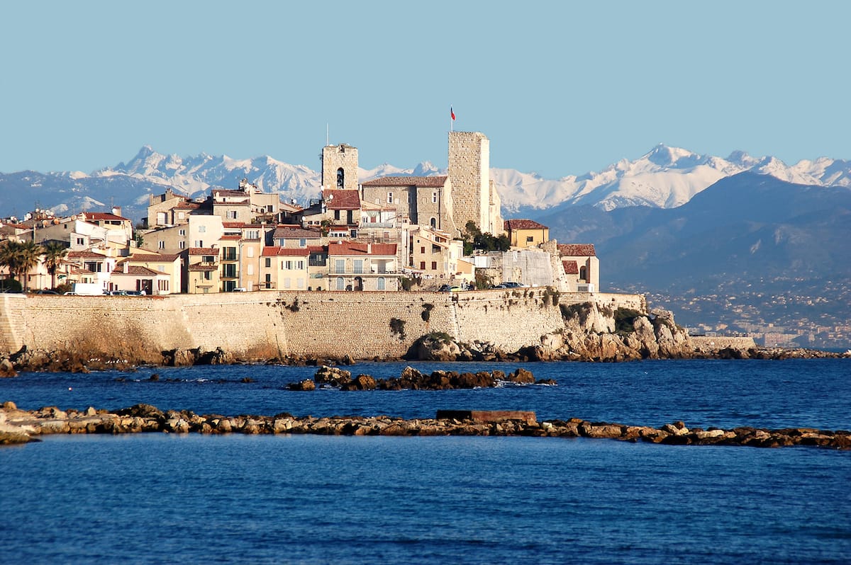 Antibes in winter