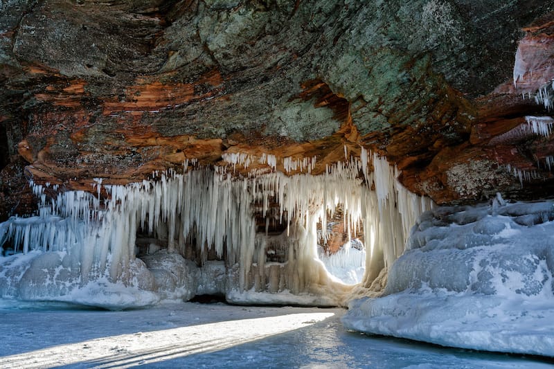 Apostle Islands in winter