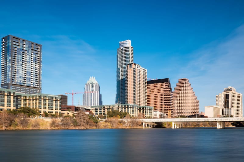 Austin in winter