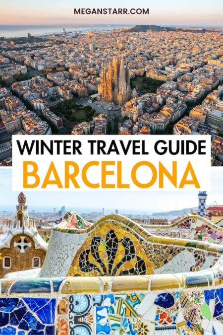 Looking to take a trip to Barcelona in winter this year? This travel guide will help you plan your trip! From the best things to do during winter in Barcelona to where to stay and eat... I have covered it all. You will also find information about the weather and best seasonal activities inside. Click to learn more. | Barcelona in winter | Winter in Barcelona | Winter trip to Barcelona | Barcelona winter vacation | Winter vacation in Barcelona | Things to do in Barcelona in winter | What to do in Barcelona | Barcelona itinerary | Barcelona in November | Barcelona in December | Christmas in Barcelona | New Years in Barcelona | Barcelona in January | Barcelona in February | Barcelona in March | Barcelona winter tours